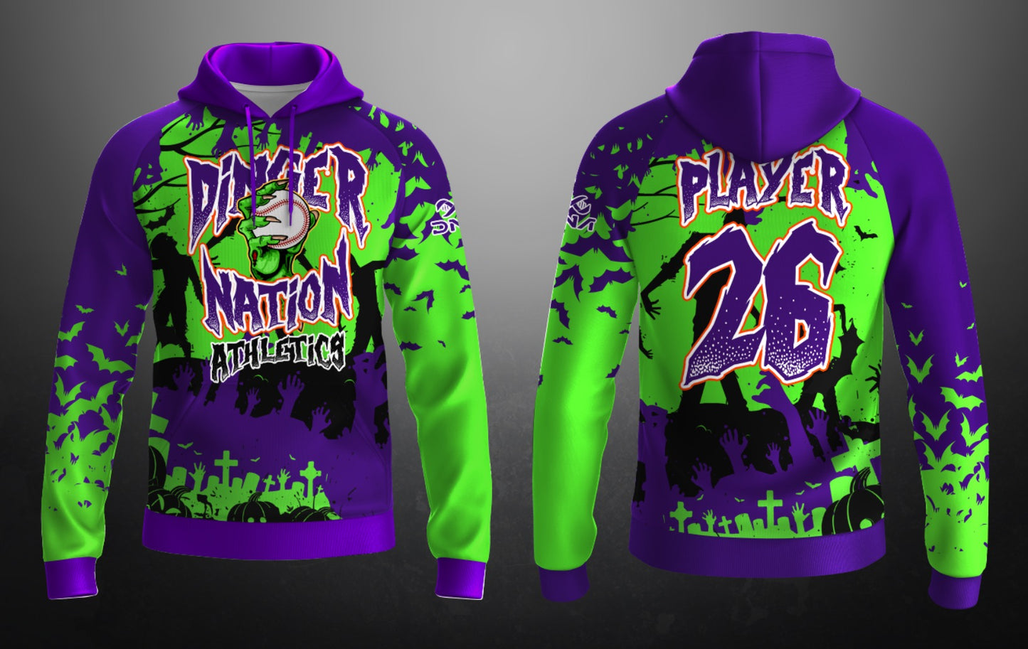 Halloween Fleece Hoodie