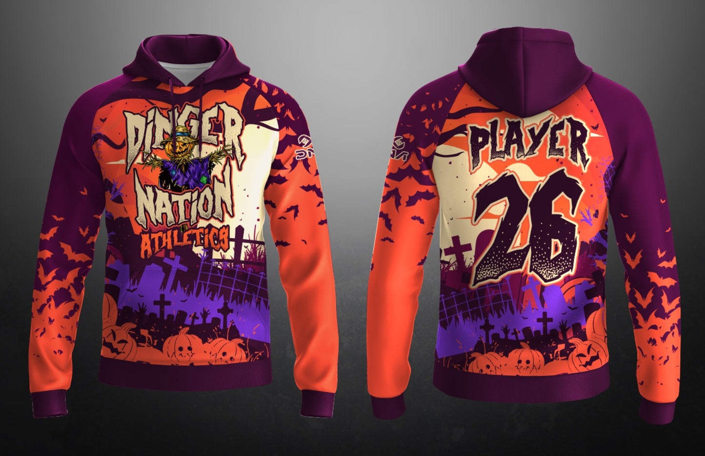 Halloween Fleece Hoodie