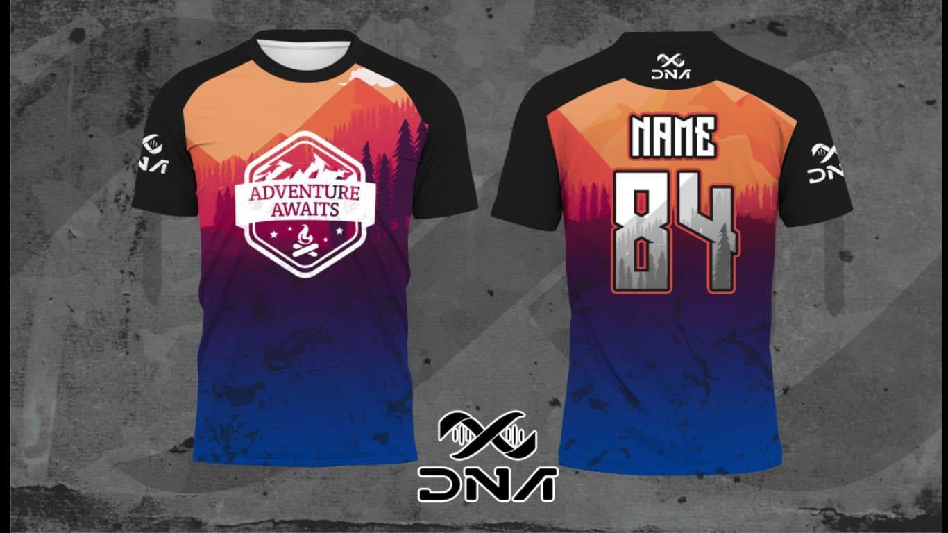 Adventure Awaits Full Dye Jersey