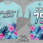 FLORAL SERIES FULL DYE SHORT SLEEVE JERSEY